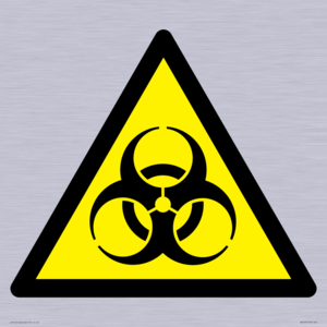 W009 Warning: Biological hazard